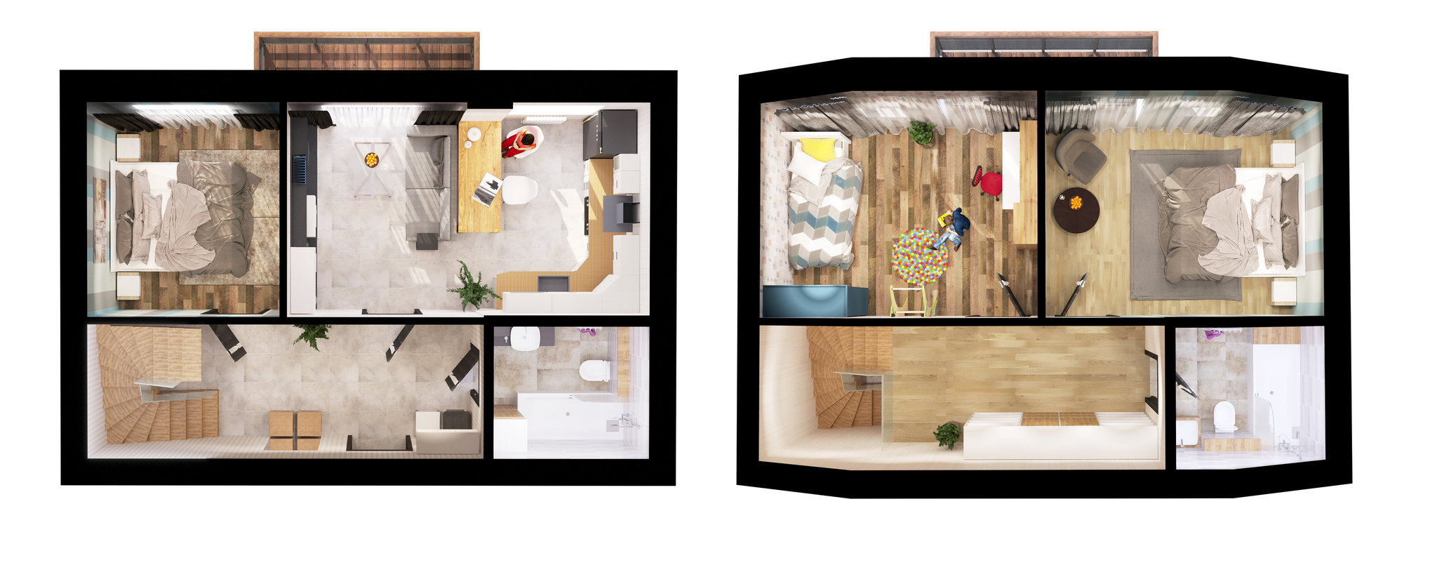 Дворівнева 90.6 м² в ЖК Desna residence від забудовника, с. Зазим`я