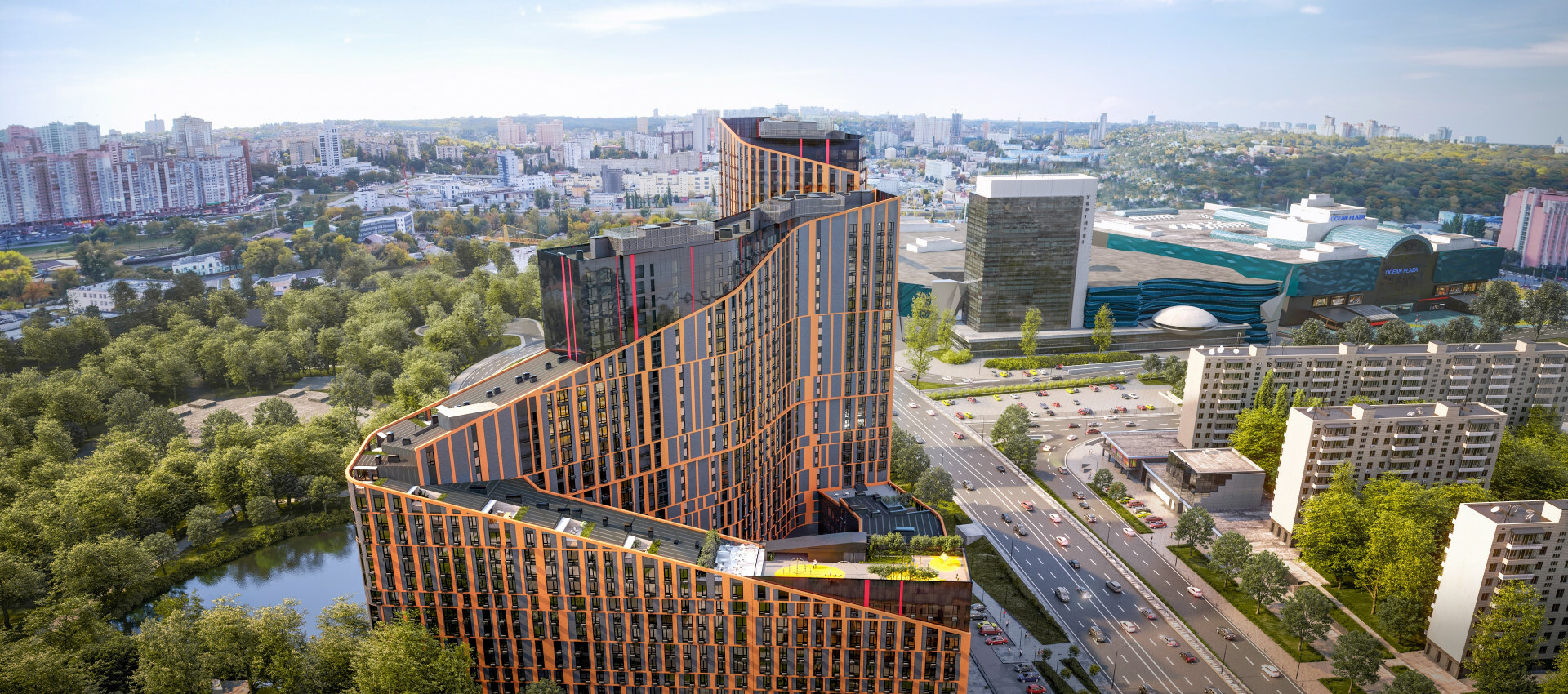 ЖК SALUT!, Київ, б-р. Дружбы Народов, 2