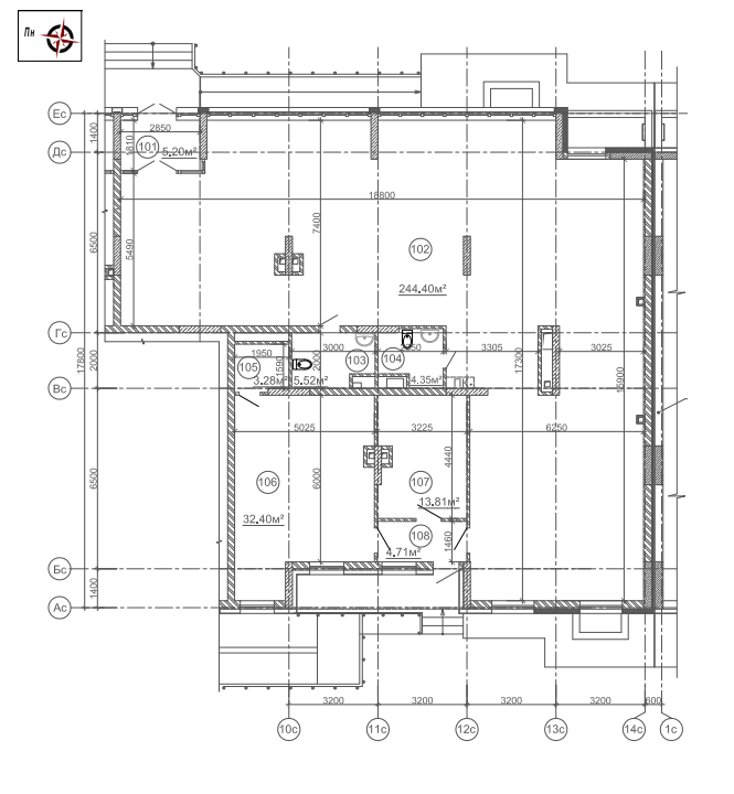 Помещение свободного назначения 257.97 м² в ЖК Рідне місто от 32 000 грн/м², Киев
