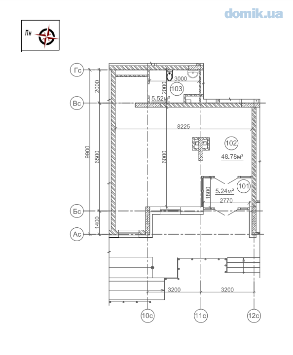 Помещение свободного назначения 59.54 м² в ЖК Рідне місто от 32 000 грн/м², Киев