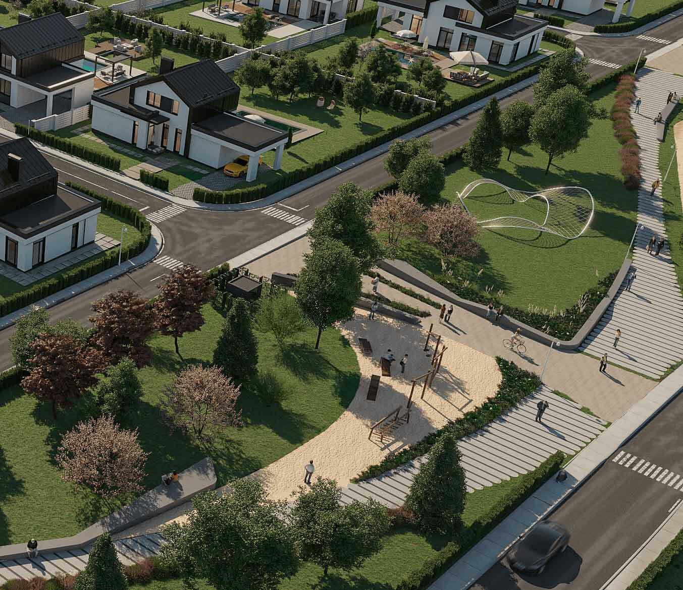 Котеджне містечко INWHITE family park