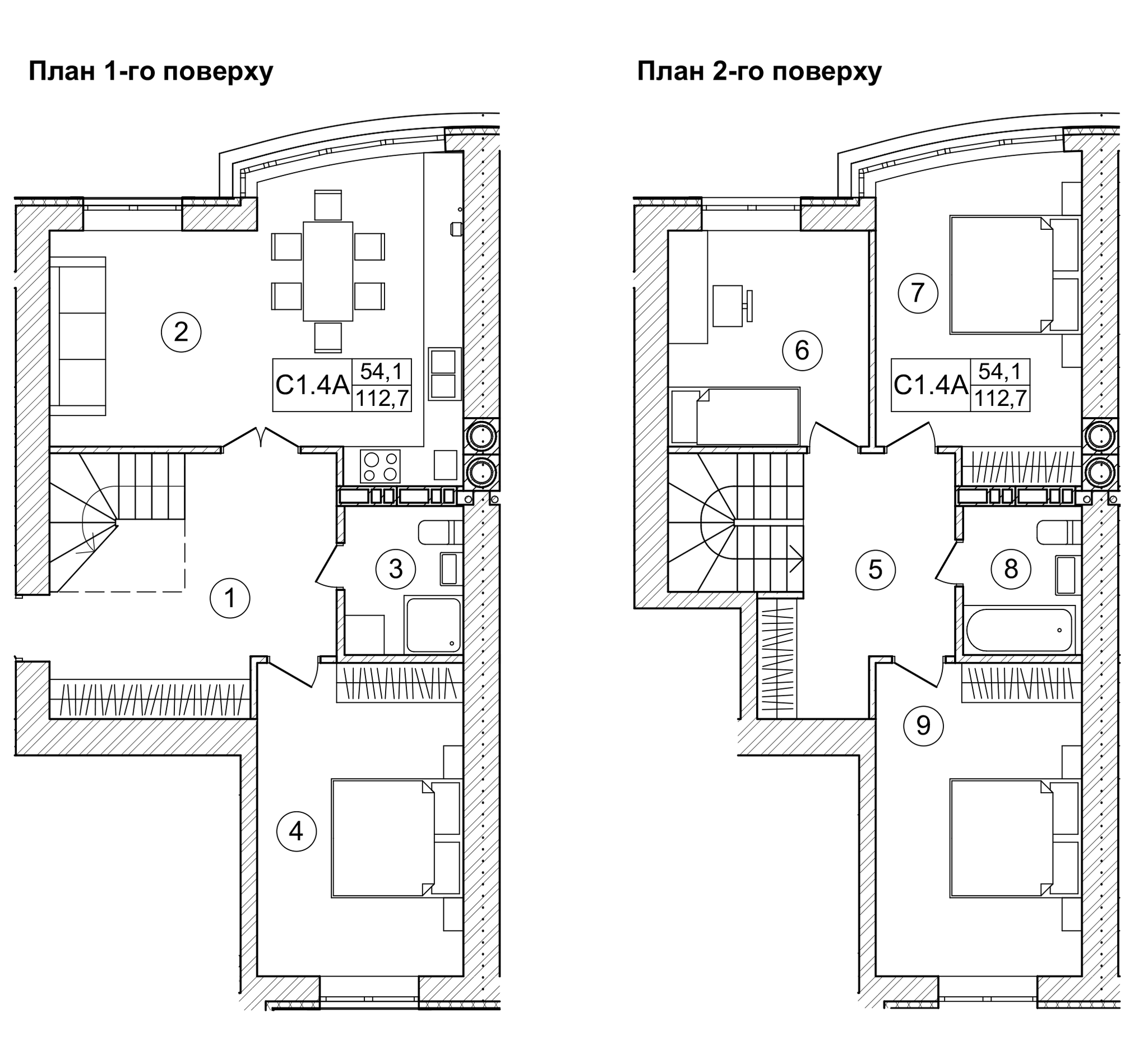 Двухуровневая 112.7 м² в ЖК Bavaria City от 13 500 грн/м², с. Крюковщина