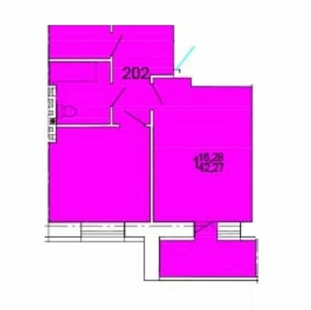 1-кімнатна 42.27 м² в ЖК Морський від 14 250 грн/м², м. Южне