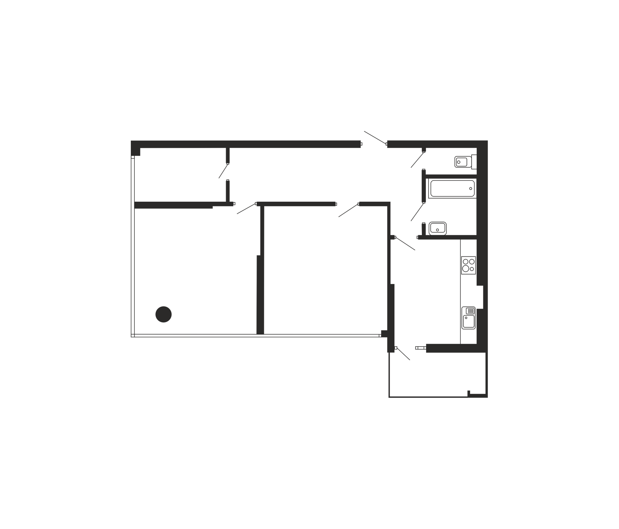 2-комнатная 86.97 м² в ЖК Национальный от 28 500 грн/м², Львов