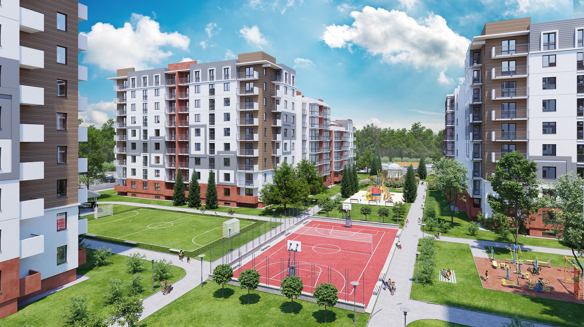 Житловий комплекс Квартал Парковий, забудовник ND Group Development