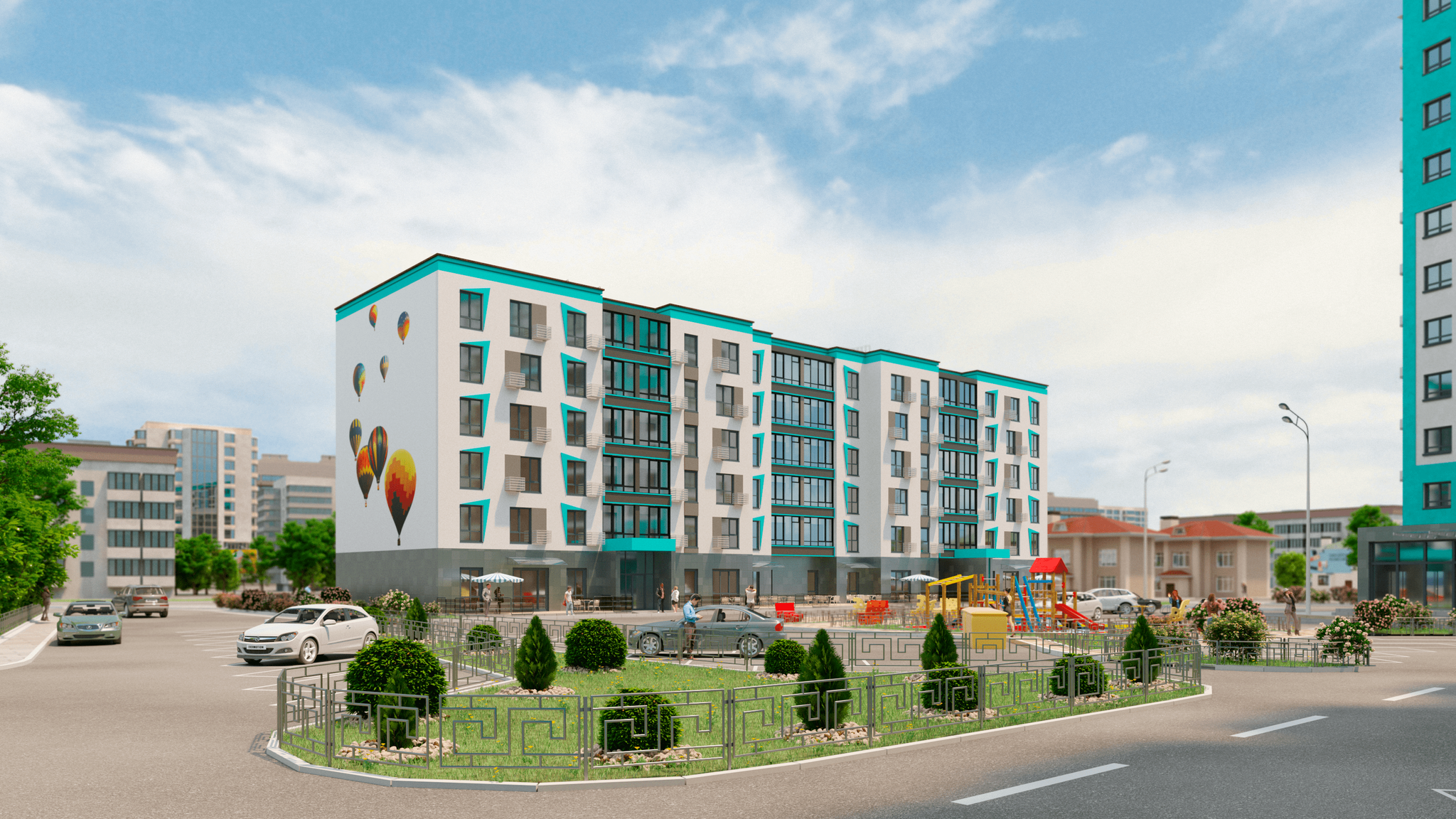 Жилой комплекс SkyCity, г. Борисполь