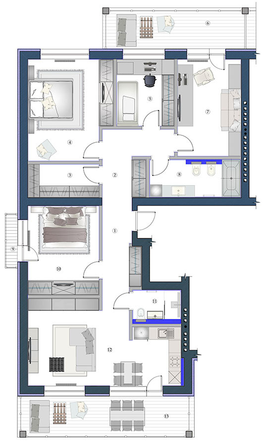 4-кімнатна 139.26 м² в ЖК Софія від 26 650 грн/м², Харків