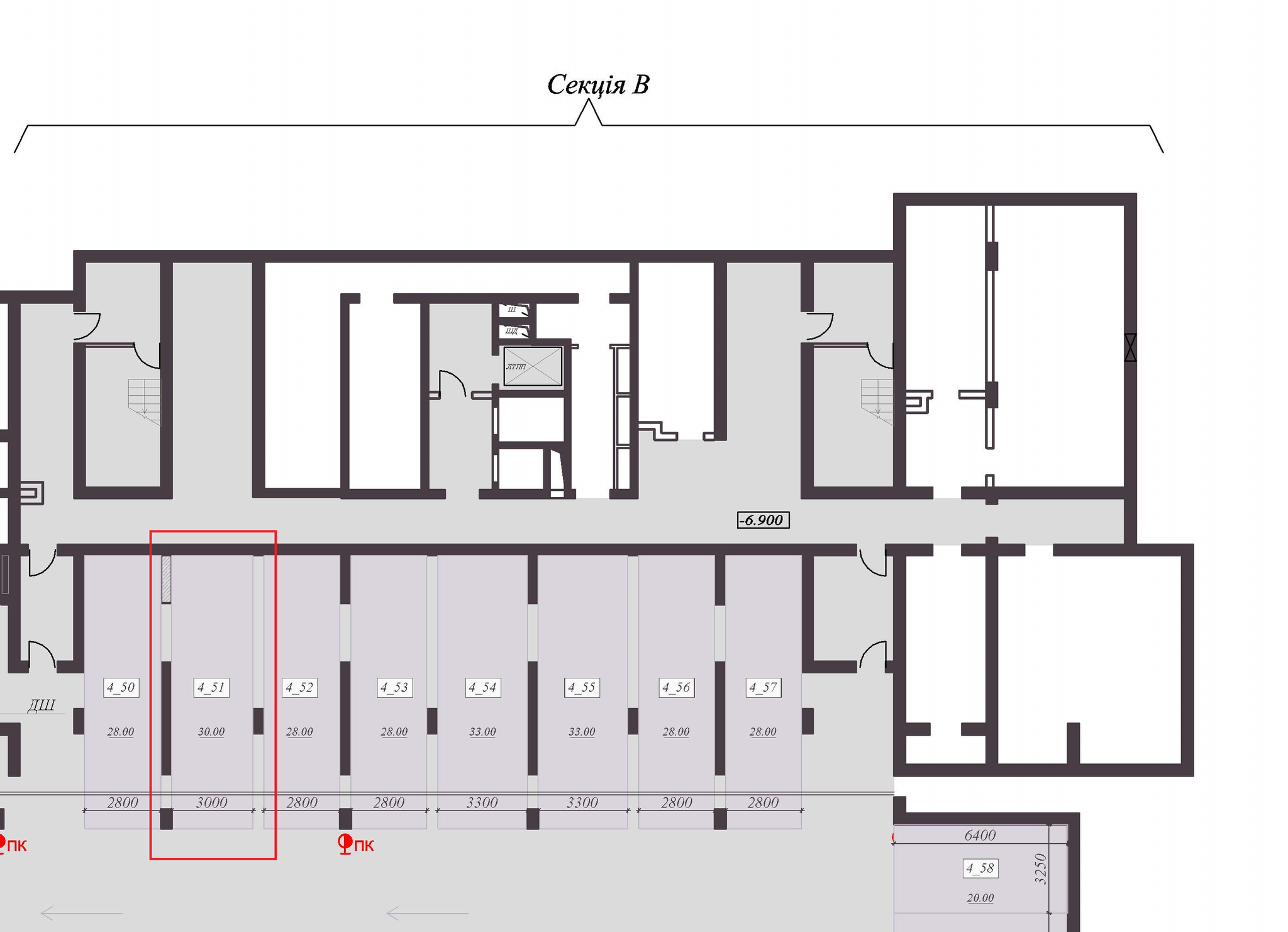 Машиномісце 33.5 м² в ЖК на вул. Підвисоцького, 4В від 17 000 грн/м², Київ