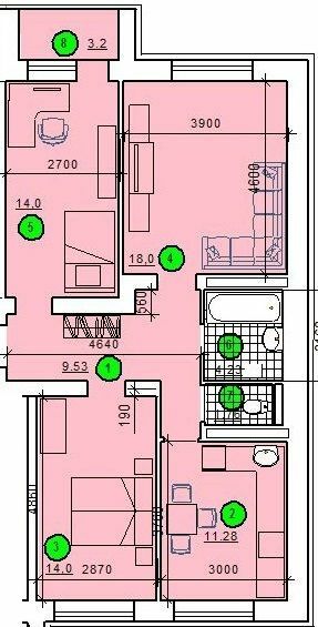 3-комнатная 74.8 м² в ЖК Престиж от 10 000 грн/м², г. Радивилов