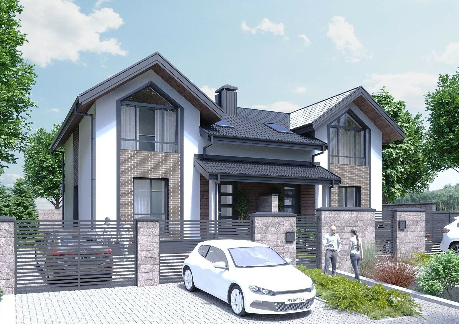 Котеджне містечко Modern, забудовник Бк дуплексів Modern