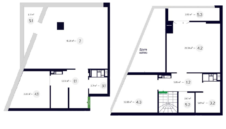 Дворівнева 119.3 м² в ЖК White Lines від 50 700 грн/м², Київ