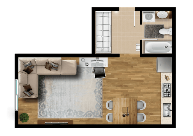 1-кімнатна 45.7 м² в ЖК Віденський будинок від 14 450 грн/м², Харків