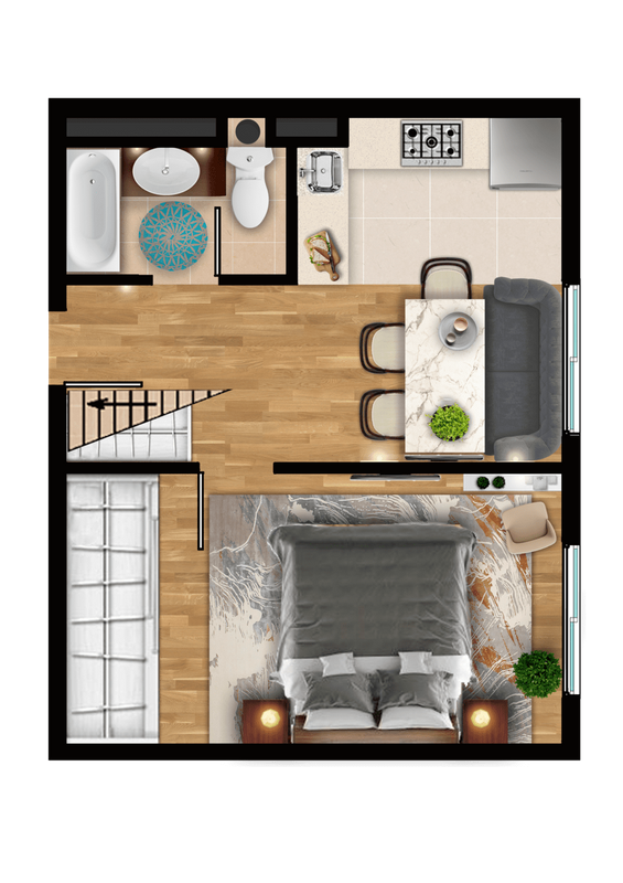 1-кімнатна 61.4 м² в ЖК Віденський будинок від 14 450 грн/м², Харків