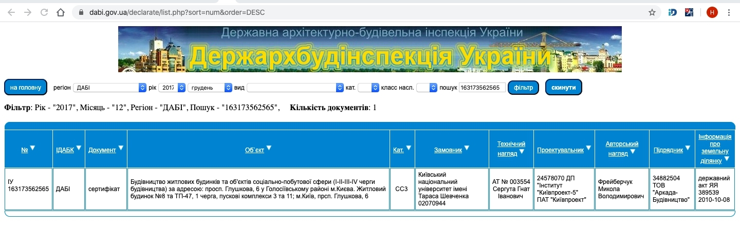 Сертификат о готовности 8 дом, ЖК Эврика