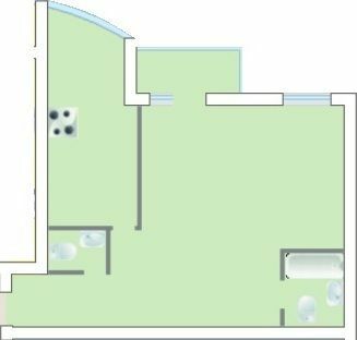 2-комнатная 75.4 м² в ЖК Пихтовый от 22 700 грн/м², Днепр
