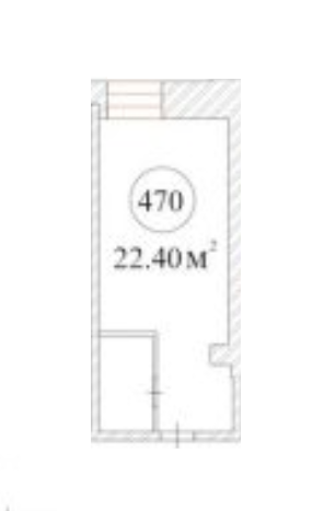 1-кімнатна 22.4 м² в ЖК Французький квартал від забудовника, Харків