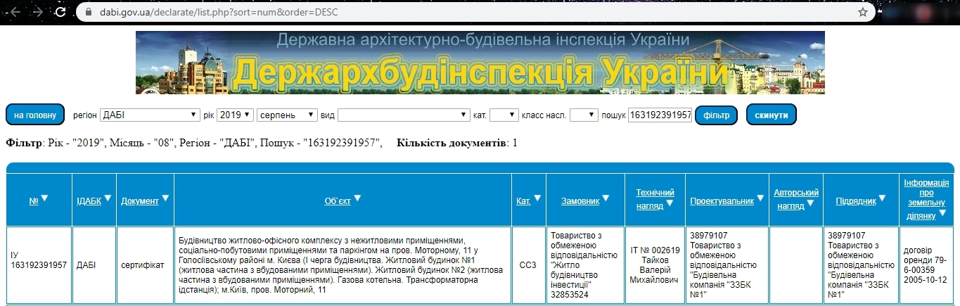 Сертифікат про готовність 11, ЖК по пров. Моторний, 11
