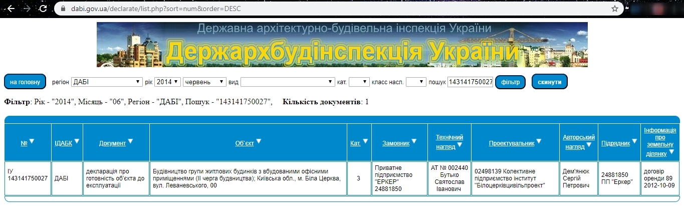 Сертификат о готовности 70, ЖК на ул. Леваневского, 70