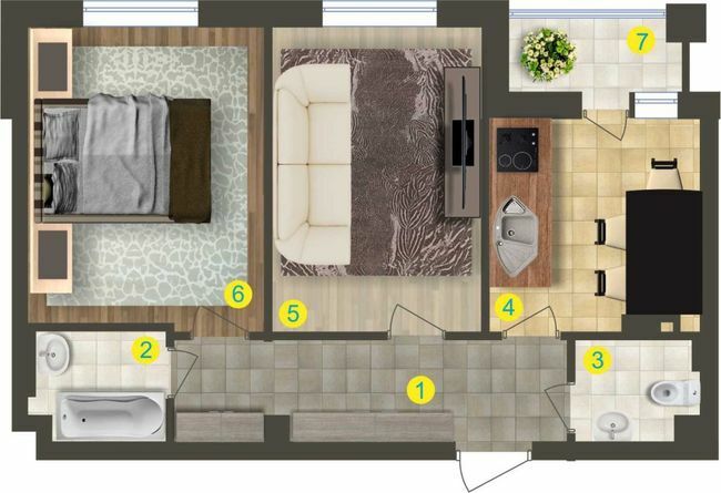 2-кімнатна 68.7 м² в ЖК Сан Сіті від забудовника, с. Петропавлівська Борщагівка
