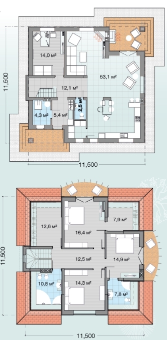 Котедж 191.4 м² в Резиденція AlpenPark від 52 508 грн/м², смт Козин