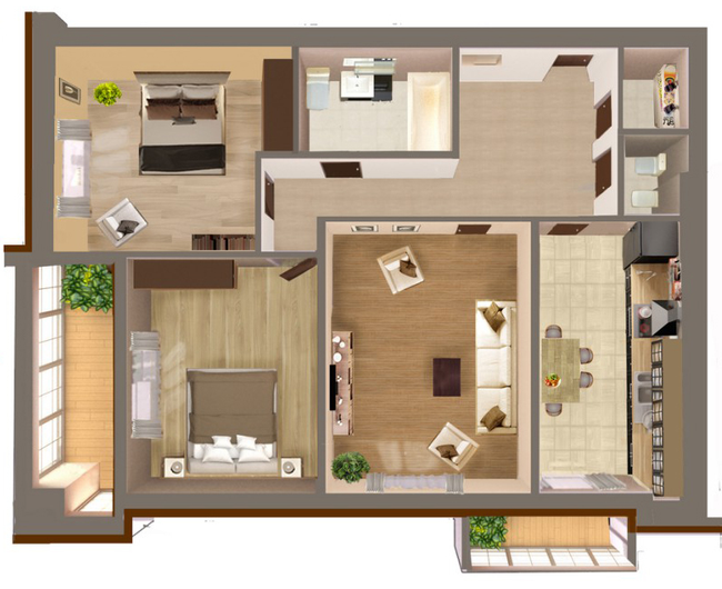 3-комнатная 94.4 м² в ЖК Экодом от 38 100 грн/м², Николаев