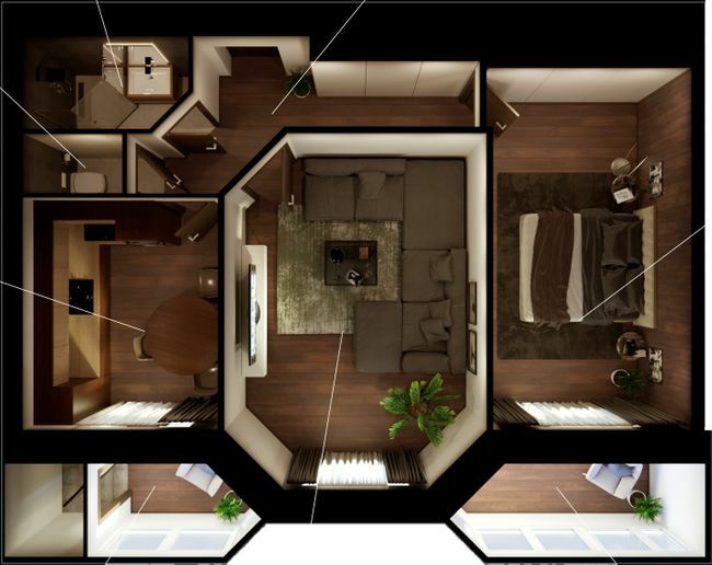 2-комнатная 68.99 м² в ЖК Никола-Град от 17 900 грн/м², Николаев