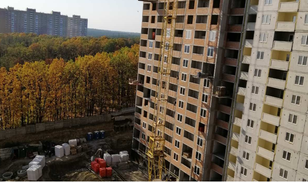 Хід будівництва ЖК Ярославичі-2, жовт, 2019 рік