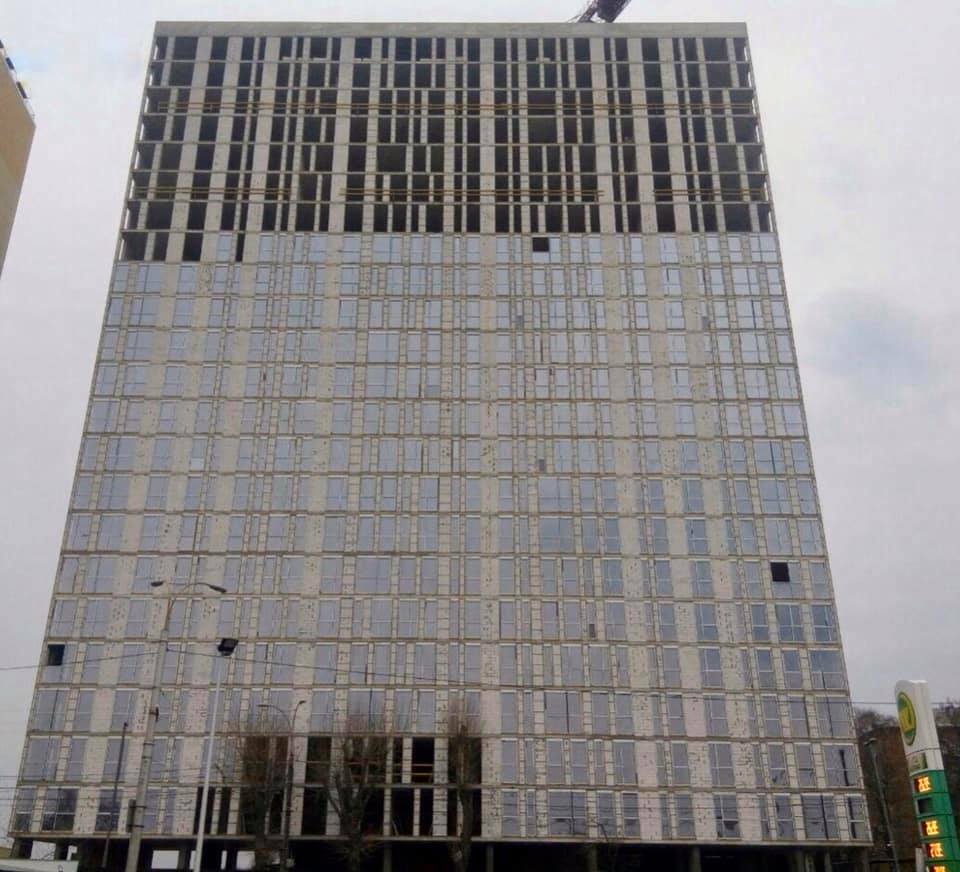 Хід будівництва ЖК Науки 58, бер, 2020 рік