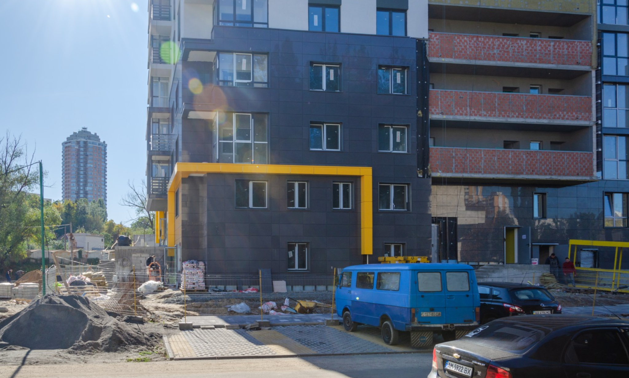 Хід будівництва ЖК Campus, жовт, 2019 рік