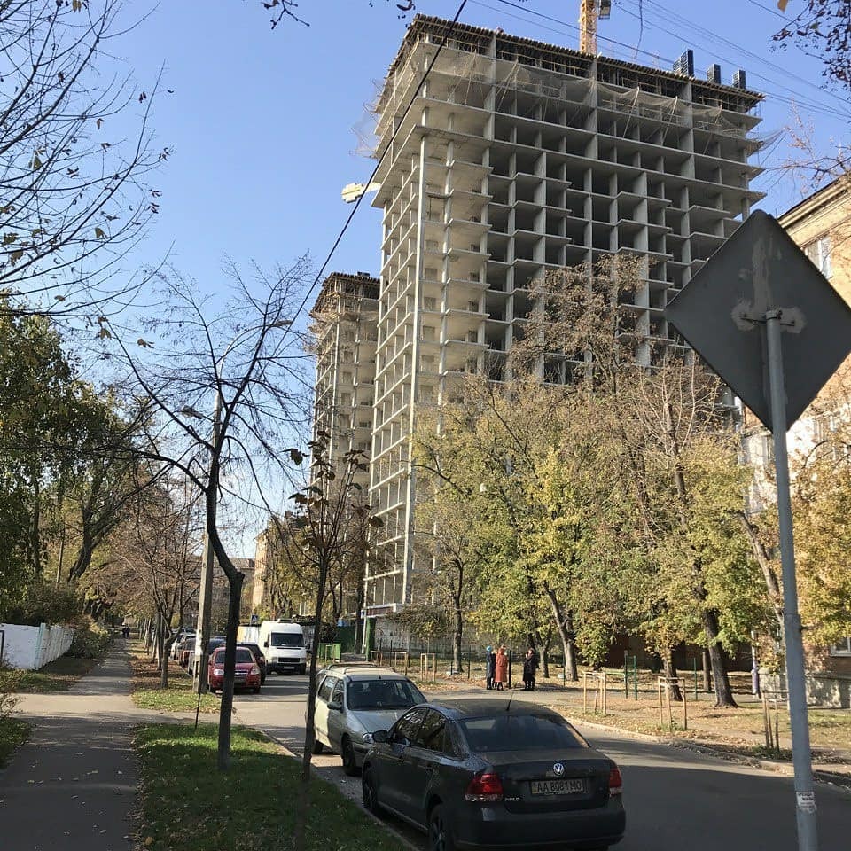 Хід будівництва ЖК Метрополія Дарниця, лист, 2019 рік