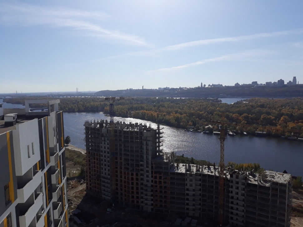 Ход строительства ЖК на ул. Евгена Маланюка (Сагайдака), 101, окт, 2019 год