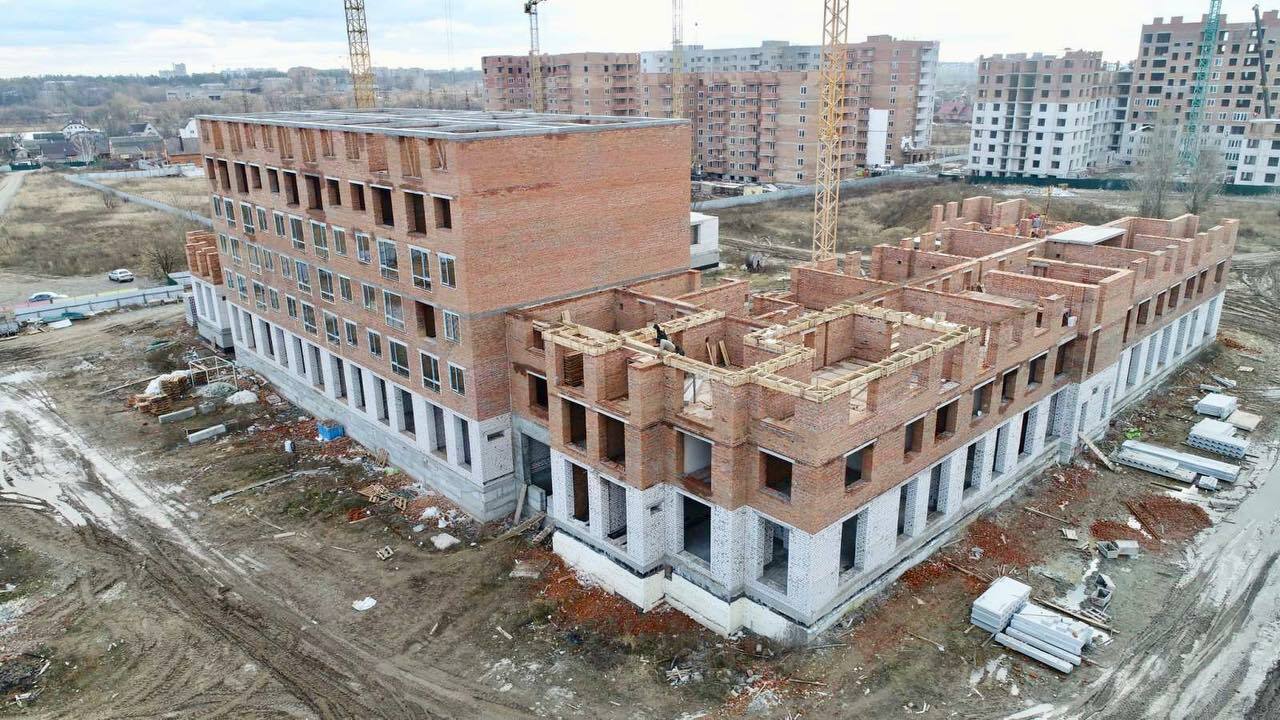 Хід будівництва ЖК Continent Ray, січ, 2020 рік