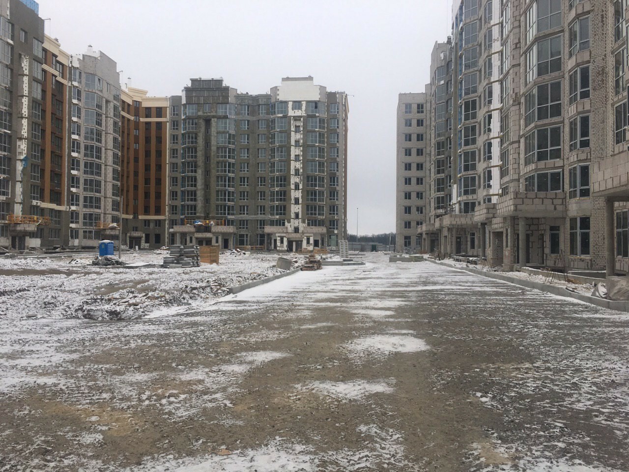 Хід будівництва ЖК Sofia Nova, січ, 2020 рік