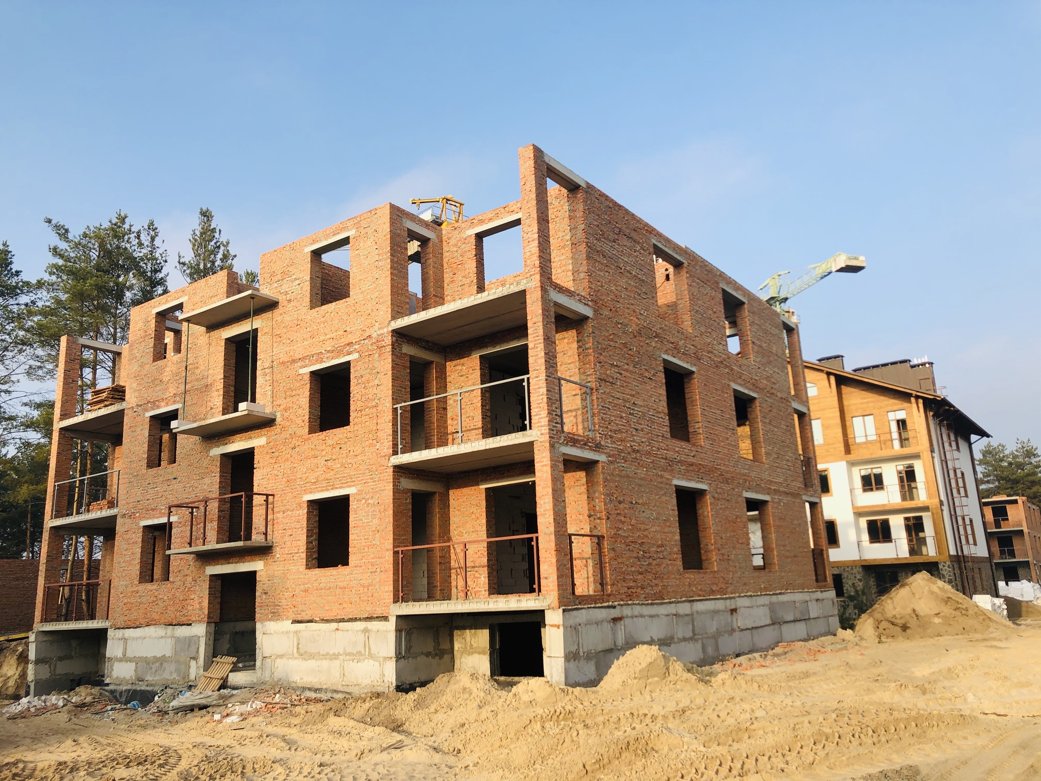 Хід будівництва ЖК Desna residence, жовт, 2019 рік