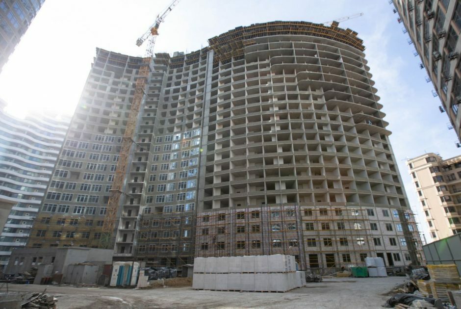 Хід будівництва ЖК Сорок восьма перлина, лют, 2020 рік