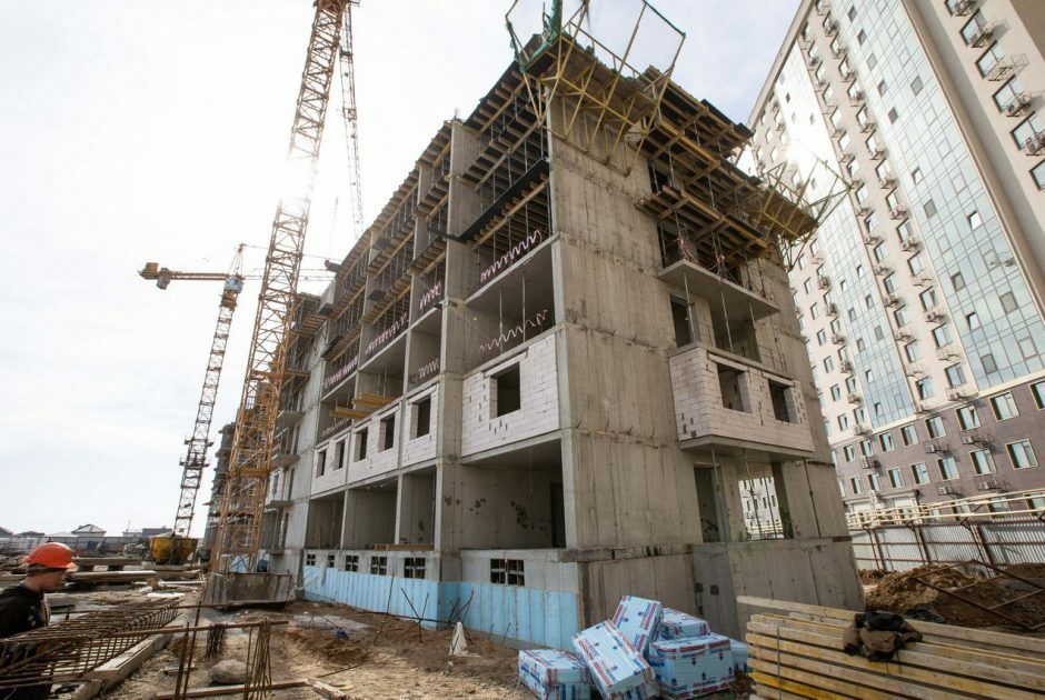 Хід будівництва ЖК П'ятдесят четверта перлина, бер, 2020 рік