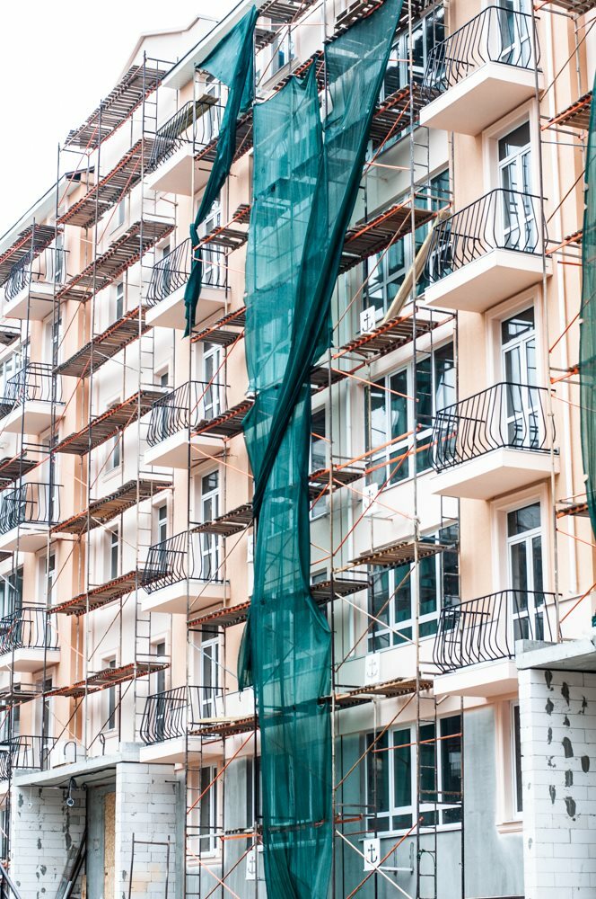 Ход строительства ЖК Якоря, ноя, 2019 год