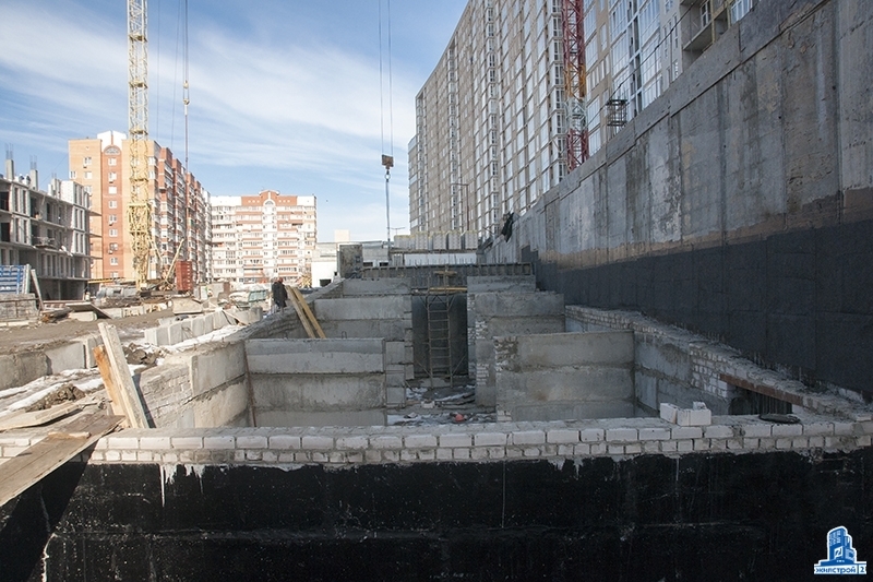 Хід будівництва ЖК Павловський квартал, лют, 2020 рік
