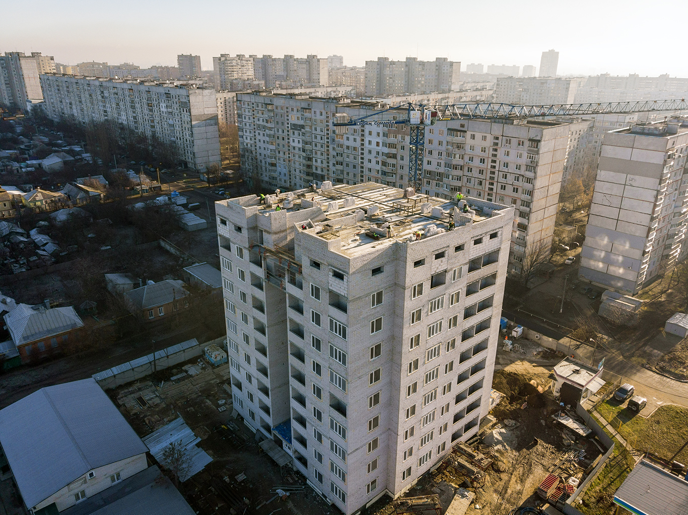 Хід будівництва ЖК Крокус, груд, 2019 рік