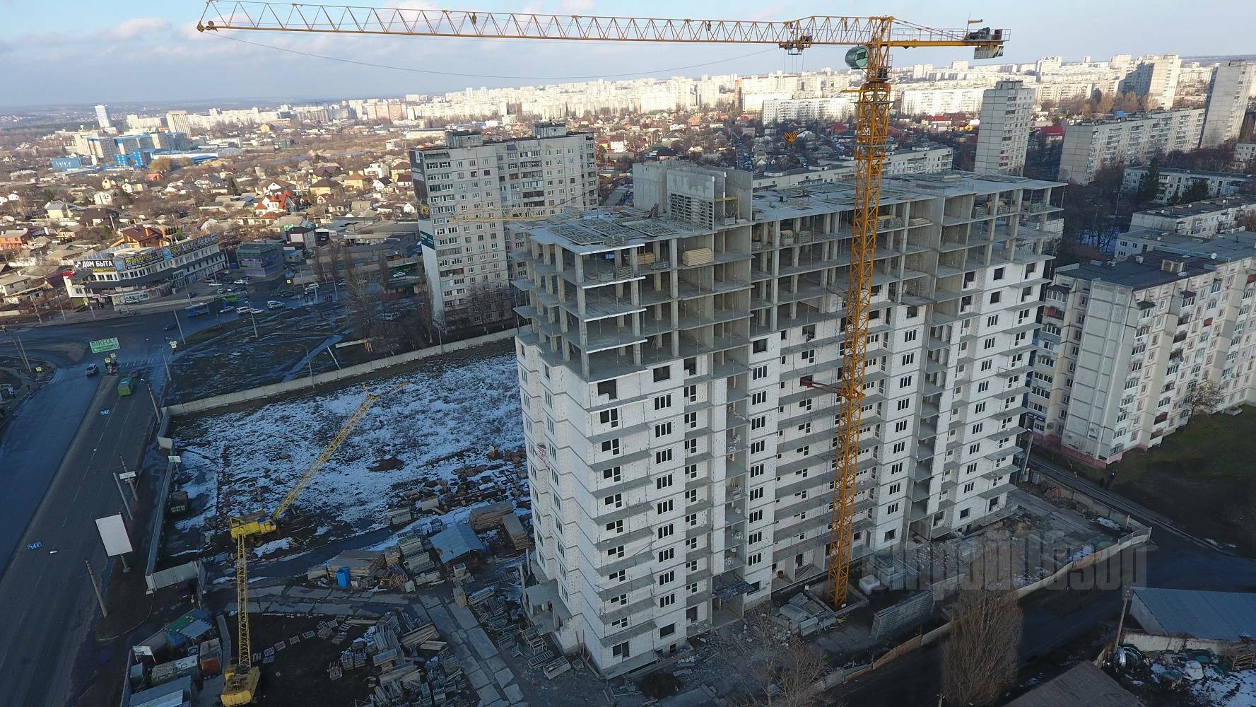 Хід будівництва ЖК Слобожанський квартал, бер, 2020 рік