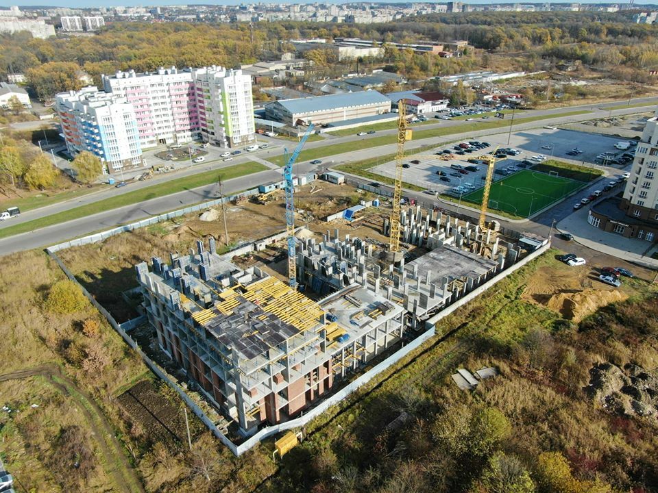 Хід будівництва ЖК Ґорґани, лист, 2019 рік