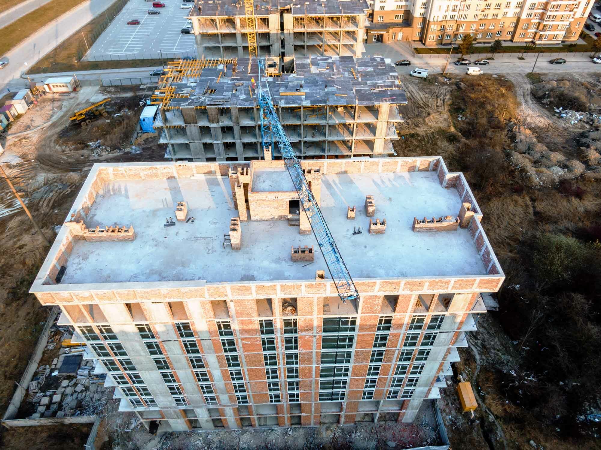 Хід будівництва ЖК Ґорґани, бер, 2020 рік