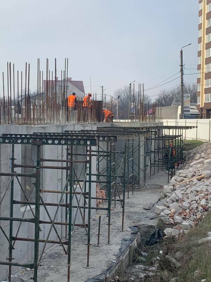 Ход строительства ЖК Вернисаж, дек, 2019 год