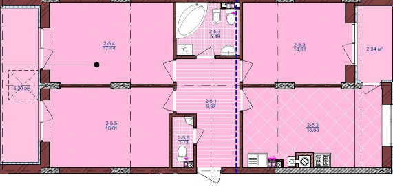 3-кімнатна 92.9 м² в ЖК на вул. Антоновича, 31 від 27 700 грн/м², Львів