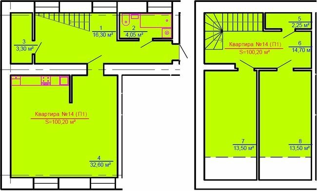 Двухуровневая 100.2 м² в ЖК Австрійська Садиба от застройщика, г. Рава-Русская