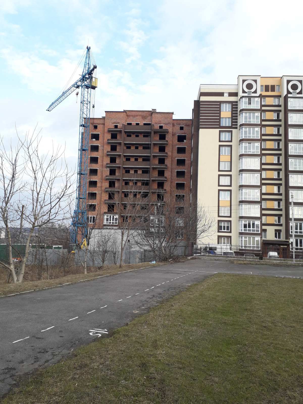 Ход строительства ЖК Барбарис, фев, 2020 год