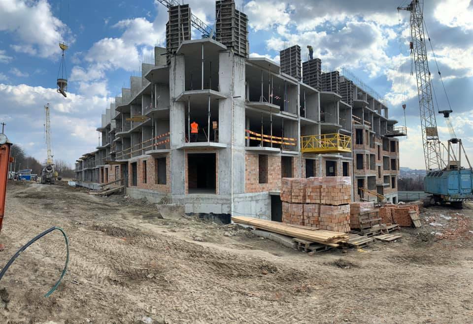 Хід будівництва ЖК Віденський Квартал, бер, 2020 рік