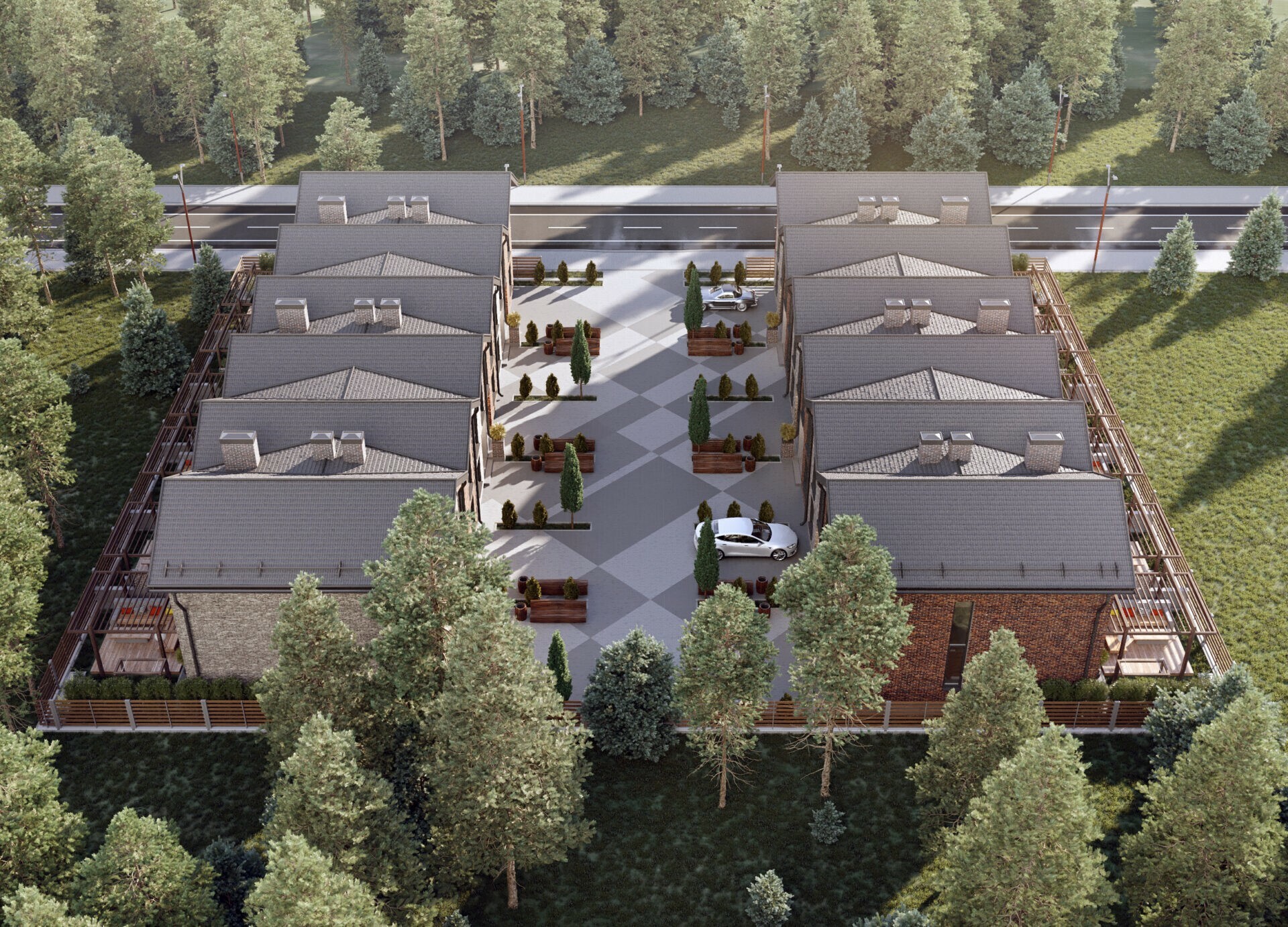 Коттеджный посёлок Nekrasov townhouse