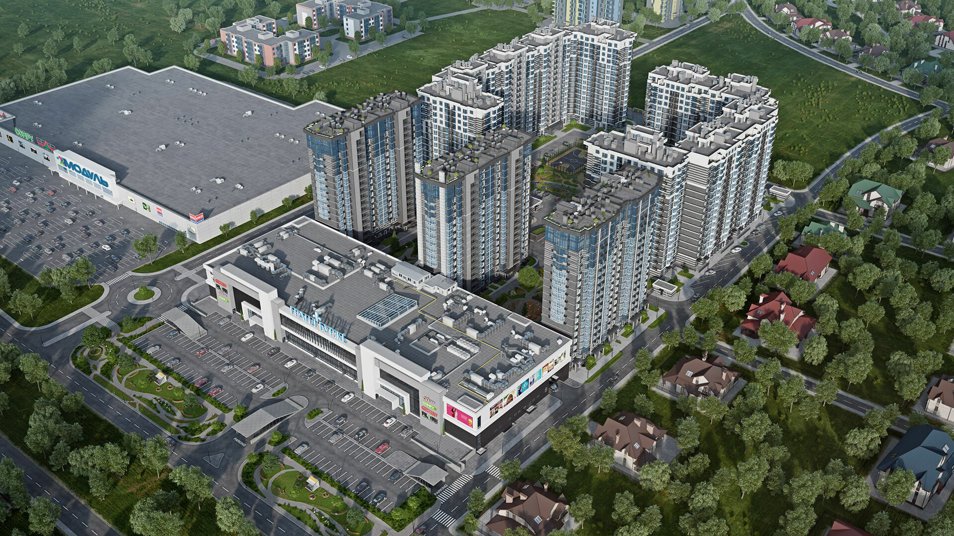 Житловий комплекс Гранд Бурже, забудовник Linevich Group