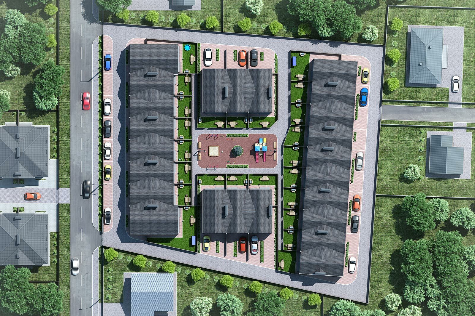 Таунхауси Scandi House, м. Ірпінь